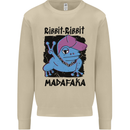 Ribbit Madafaka Funny Gangsta Frog Mens Sweatshirt Jumper Sand