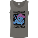 Ribbit Madafaka Funny Gangsta Frog Mens Vest Tank Top Charcoal