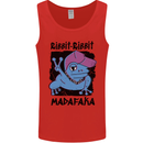 Ribbit Madafaka Funny Gangsta Frog Mens Vest Tank Top Red
