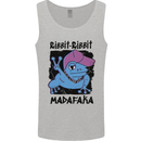 Ribbit Madafaka Funny Gangsta Frog Mens Vest Tank Top Sports Grey