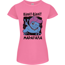 Ribbit Madafaka Funny Gangsta Frog Womens Petite Cut T-Shirt Azalea