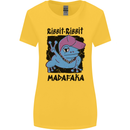 Ribbit Madafaka Funny Gangsta Frog Womens Wider Cut T-Shirt Yellow