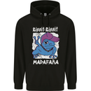 Ribbit Madafaka Funny Gangster Frog Childrens Kids Hoodie Black