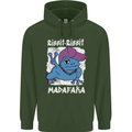 Ribbit Madafaka Funny Gangster Frog Childrens Kids Hoodie Forest Green