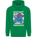Ribbit Madafaka Funny Gangster Frog Childrens Kids Hoodie Irish Green