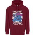 Ribbit Madafaka Funny Gangster Frog Childrens Kids Hoodie Maroon