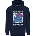 Ribbit Madafaka Funny Gangster Frog Childrens Kids Hoodie Navy Blue