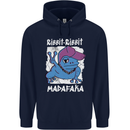 Ribbit Madafaka Funny Gangster Frog Childrens Kids Hoodie Navy Blue