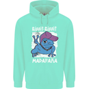 Ribbit Madafaka Funny Gangster Frog Childrens Kids Hoodie Peppermint