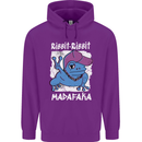 Ribbit Madafaka Funny Gangster Frog Childrens Kids Hoodie Purple