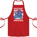 Ribbit Madafaka Funny Gangster Frog Cotton Apron 100% Organic Red