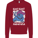 Ribbit Madafaka Funny Gangster Frog Kids Sweatshirt Jumper Red