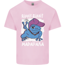 Ribbit Madafaka Funny Gangster Frog Kids T-Shirt Childrens Light Pink