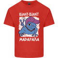 Ribbit Madafaka Funny Gangster Frog Kids T-Shirt Childrens Red