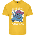 Ribbit Madafaka Funny Gangster Frog Kids T-Shirt Childrens Yellow