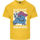 Ribbit Madafaka Funny Gangster Frog Kids T-Shirt Childrens Yellow