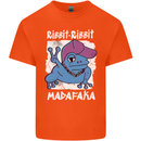Ribbit Madafaka Funny Gangster Frog Mens Cotton T-Shirt Tee Top Orange