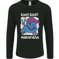 Ribbit Madafaka Funny Gangster Frog Mens Long Sleeve T-Shirt Black
