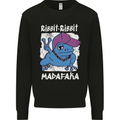 Ribbit Madafaka Funny Gangster Frog Mens Sweatshirt Jumper Black