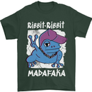 Ribbit Madafaka Funny Gangster Frog Mens T-Shirt 100% Cotton Forest Green