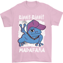 Ribbit Madafaka Funny Gangster Frog Mens T-Shirt 100% Cotton Light Pink