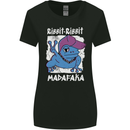 Ribbit Madafaka Funny Gangster Frog Womens Wider Cut T-Shirt Black