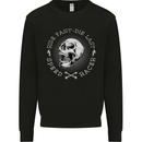 Ride Fast Die Motorcycle Motorbike Biker Mens Sweatshirt Jumper Black