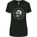 Ride Fast Die Motorcycle Motorbike Biker Womens Wider Cut T-Shirt Black