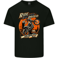 Ride Loud Ride Proud Motorbike Biker Mens Cotton T-Shirt Tee Top Black