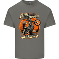 Ride Loud Ride Proud Motorbike Biker Mens Cotton T-Shirt Tee Top Charcoal