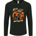 Ride Loud Ride Proud Motorbike Biker Mens Long Sleeve T-Shirt Black