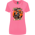 Ride Loud Ride Proud Motorbike Biker Womens Wider Cut T-Shirt Azalea