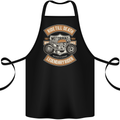 Ride 'Till Death Biker Motorcycle Motobike Cotton Apron 100% Organic Black