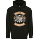 Ride 'Till Death Biker Motorcycle Motobike Mens Hoodie Black