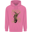 Riders Inc Motorcycle Cafe Racer Biker Bike Childrens Kids Hoodie Azalea