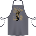 Riders Inc Motorcycle Cafe Racer Biker Bike Cotton Apron 100% Organic Steel