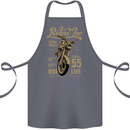 Riders Inc Motorcycle Cafe Racer Biker Bike Cotton Apron 100% Organic Steel
