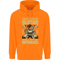 Right To Bear Guitar Rock n Roll Music Childrens Kids Hoodie Orange