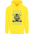 Right To Bear Guitar Rock n Roll Music Childrens Kids Hoodie Yellow