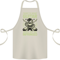 Right To Bear Guitar Rock n Roll Music Cotton Apron 100% Organic Natural
