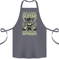 Right To Bear Guitar Rock n Roll Music Cotton Apron 100% Organic Steel