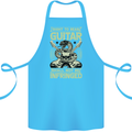 Right To Bear Guitar Rock n Roll Music Cotton Apron 100% Organic Turquoise