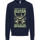 Right To Bear Guitar Rock n Roll Music Kids Sweatshirt Jumper Navy Blue