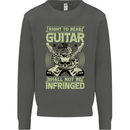 Right To Bear Guitar Rock n Roll Music Kids Sweatshirt Jumper Storm Grey
