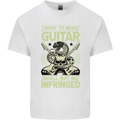 Right To Bear Guitar Rock n Roll Music Kids T-Shirt Childrens White