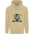 Right To Bear Guitar Rock n Roll Music Mens 80% Cotton Hoodie Sand