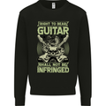 Right To Bear Guitar Rock n Roll Music Mens Sweatshirt Jumper Black