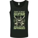 Right To Bear Guitar Rock n Roll Music Mens Vest Tank Top Black