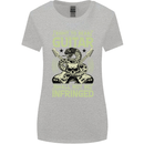 Right To Bear Guitar Rock n Roll Music Womens Wider Cut T-Shirt Sports Grey