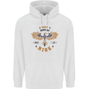 Rising Pheonix Motivational Message Quote Childrens Kids Hoodie White